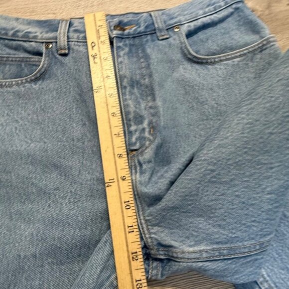 Lands End Womens Vintage Jeans Size 10 High Rise Straight Leg Light Wash Denim - Picture 9 of 15